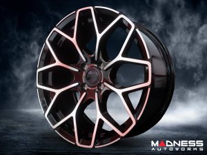 smart fortwo Custom Wheels - 453 Model - KUHLFX - Estremo Nero w/ Machine Face - Single Wheel - 17"